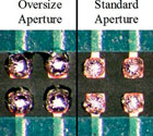 Figure 4. Poor reflow of lead-free paste